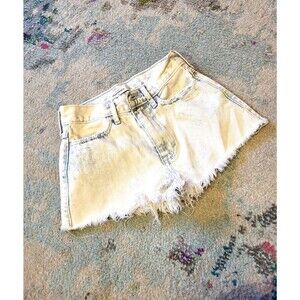 Abercrombie Kids Acid Washed Denim Summer Cut Off Shorts Size 12